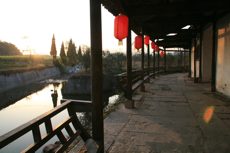 夕阳西下